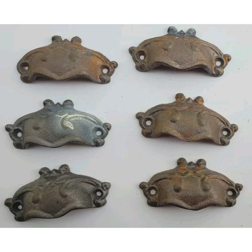 Antique‎ Cast Iron Drawer Pulls 3